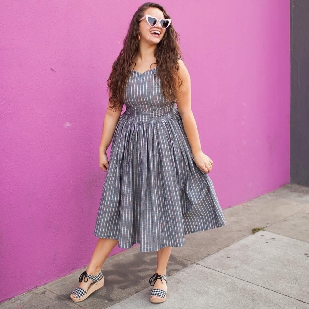 ModCloth Fit and Flare Dress with Pockets